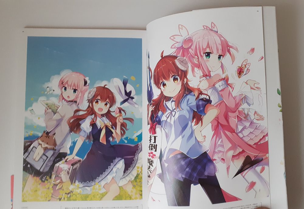 Machikado Mazoku Demon Girl Next Door anime Art Book