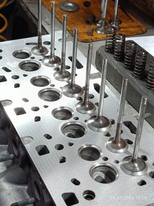 Ремонт гбц.геометрія сідла,заміна направляючих.