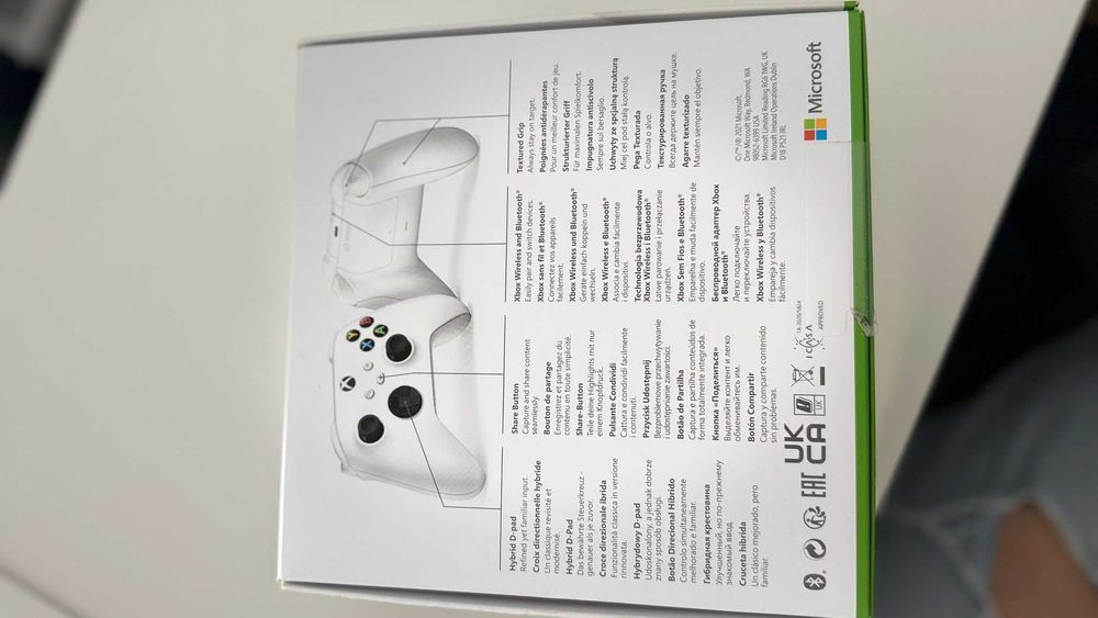 Bezprzewodowy kontroler Xbox Series X QAS- biały NOWY