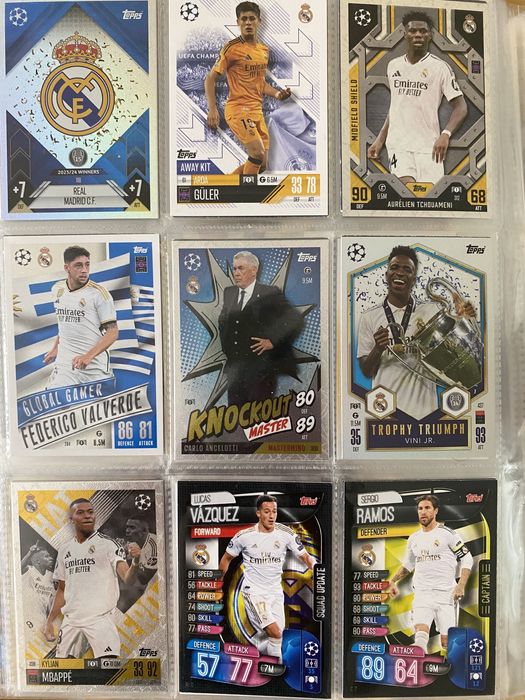 Real madrid match attax
