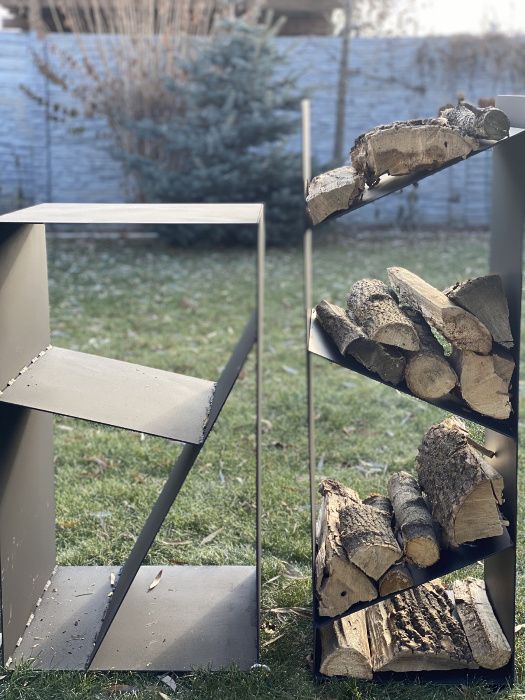 Отличные дизайнерские дровницы, полленица, подставка для дров