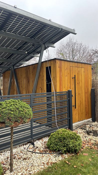 Domek narzędziowy Modrzew