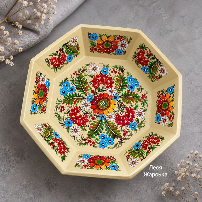Цукерниця петриківський розпис