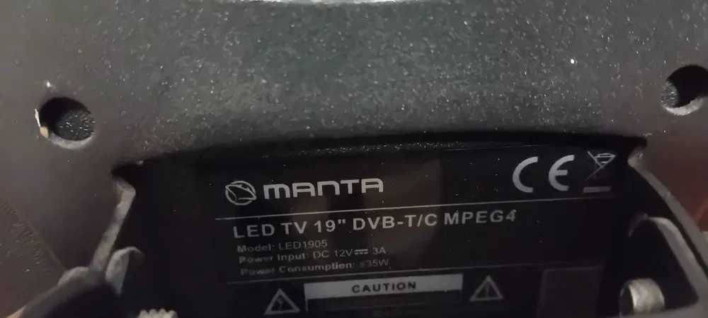 Tv manta 1905 19 cali + tvb-t2