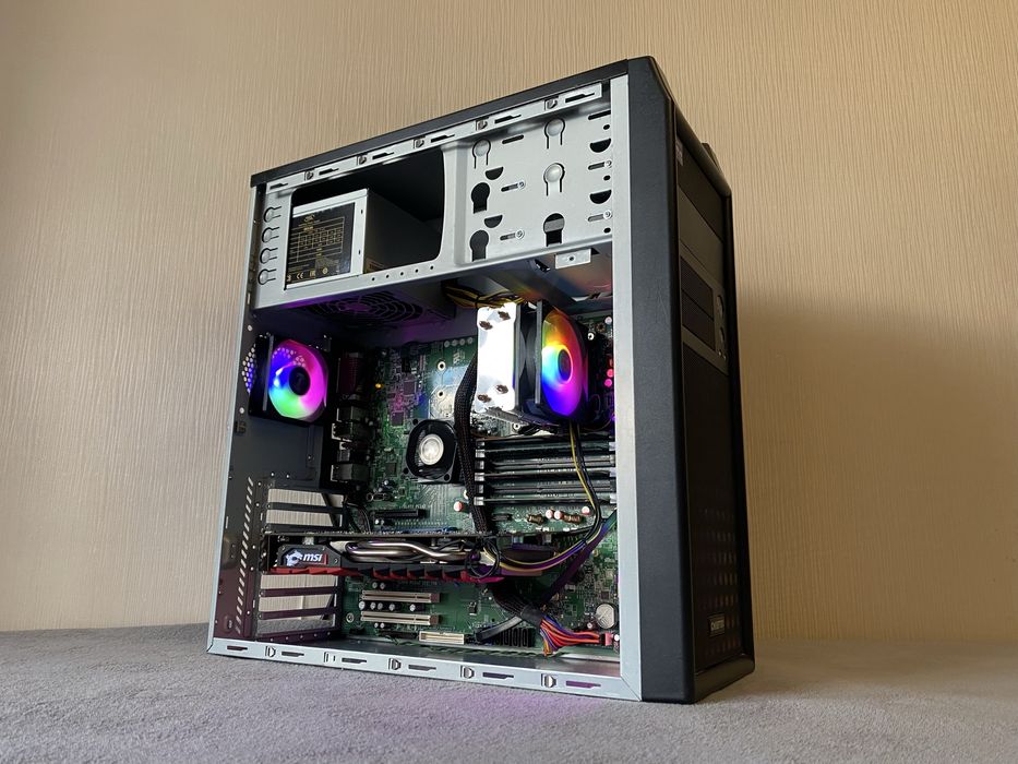Новый Игровой Пк Intel Core i7 4 ядра | RX 470 | 10 gb ОЗУ
