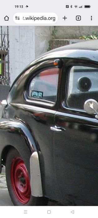 Volvo PV 444 farolins laterais