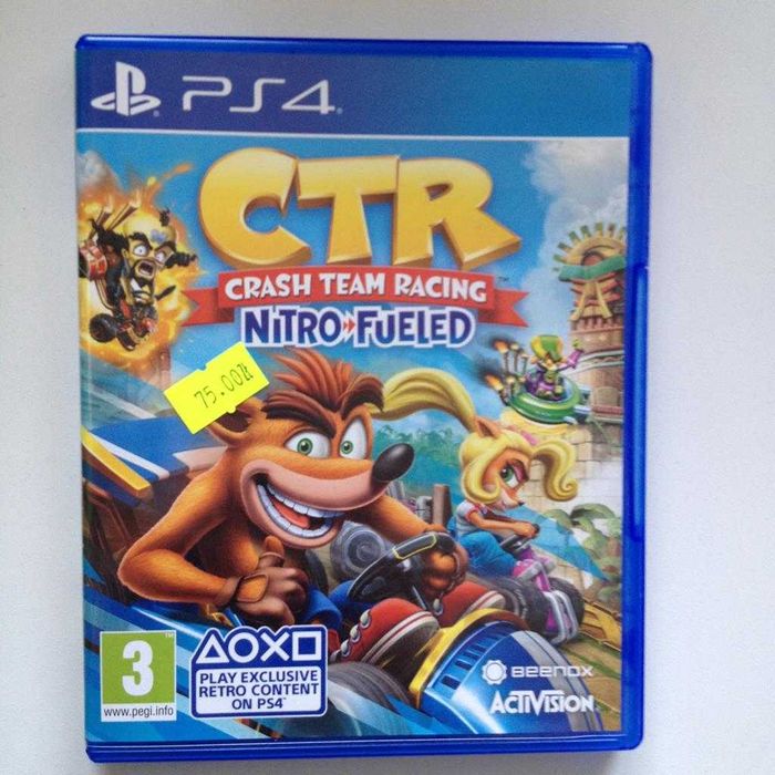 Wymiana Crash Team Racing Nitro-Fueled PlayStation 4 PS4 Sklep W-wa