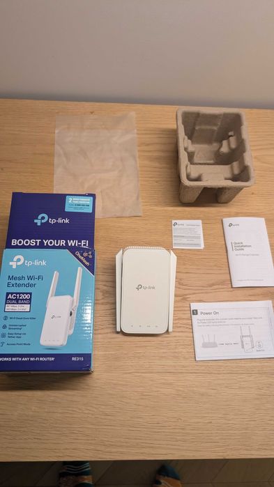 Ретранслятор Wi-Fi TP-Link RE315 / AC1200 (Повторювач, Repeater, Extender, Mesh)