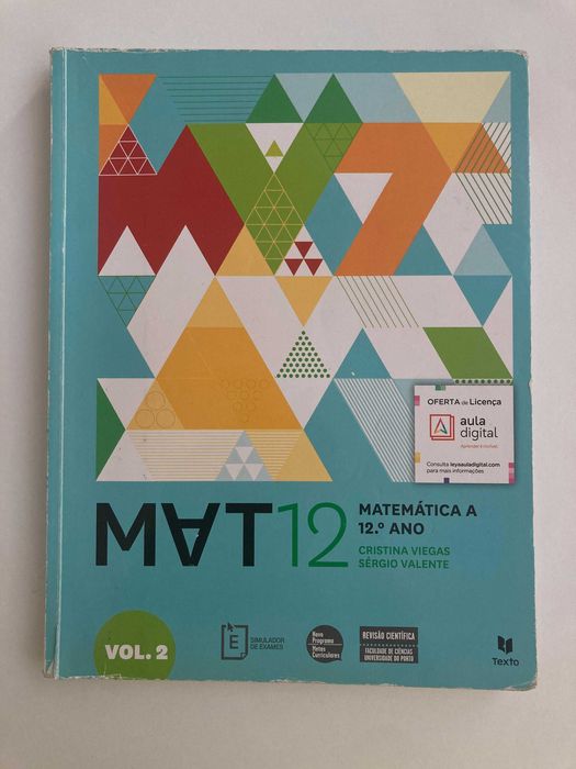 Manuais Matemática A 12.ºano