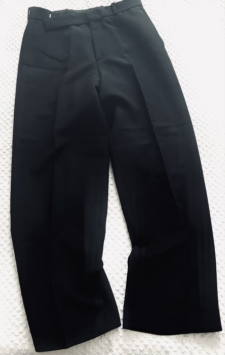 COS spodnie eleganckie czarne grubsze meskie