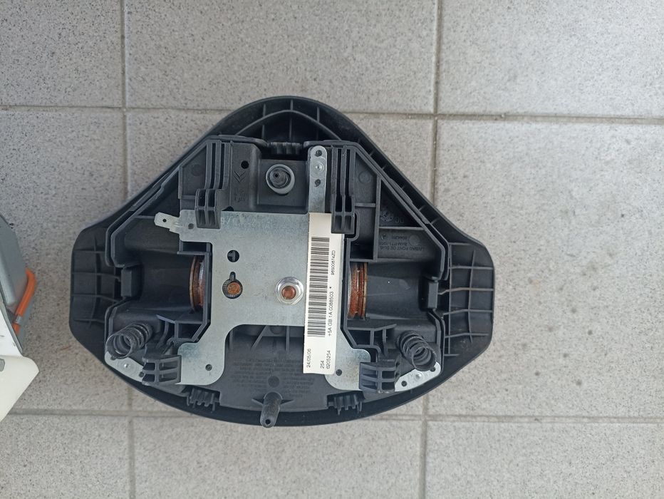 Poduszka powietrzna kierowcy pasazara Peugeot 207