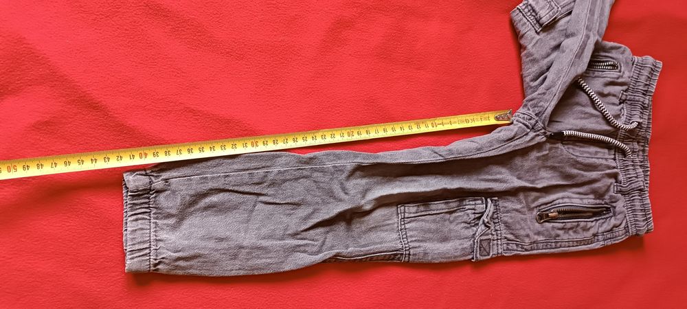 Spodnie jeansy szare cocodrillo 110