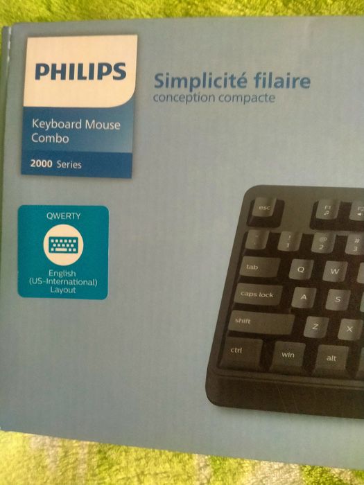Клавіатура англійська PHILIPS