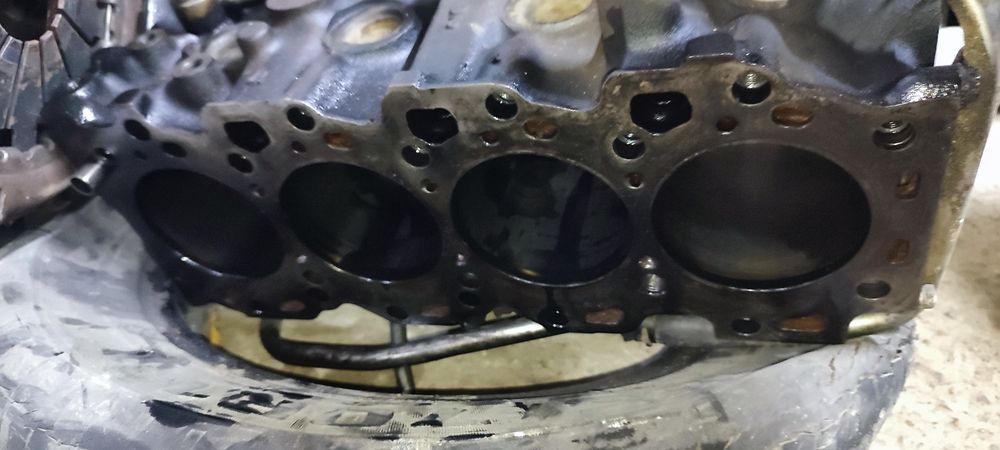 Разбор Мотора Toyota 1С,2C