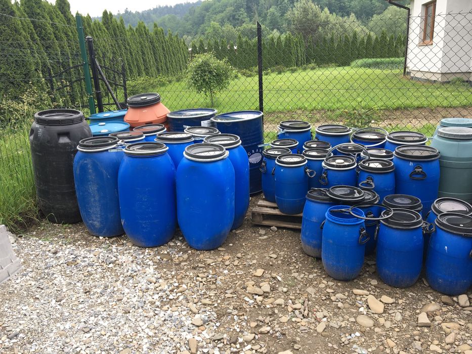 Beczki plastikowe spozywka  40zl