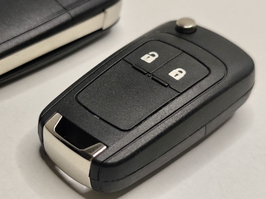 Carcaça Chave Comando Retrátil Opel Astra J Insignia Meriva Mokka Corsa E Adam Zafira C 2 Botões Lâmina Novo