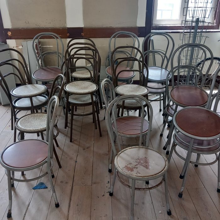 Cadeiras de café