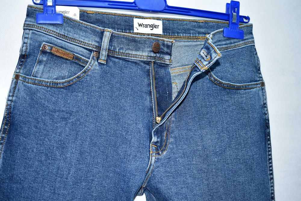 Wrangler Texas Stretch Spodnie Jeansy 33x32 Nowe