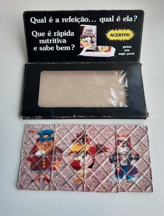 Antigo Brinde/Jogo "Corn Flakes"