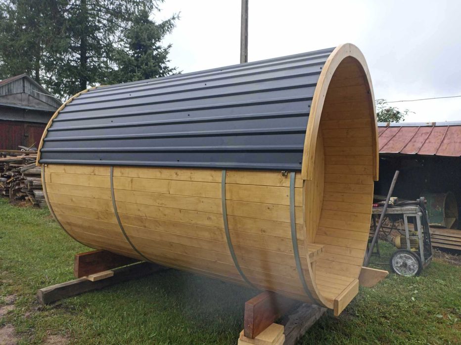 Sauna ogrodowa bez pieca