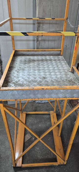 Platforma robocza 760x1020x2300 do wózka widłowego