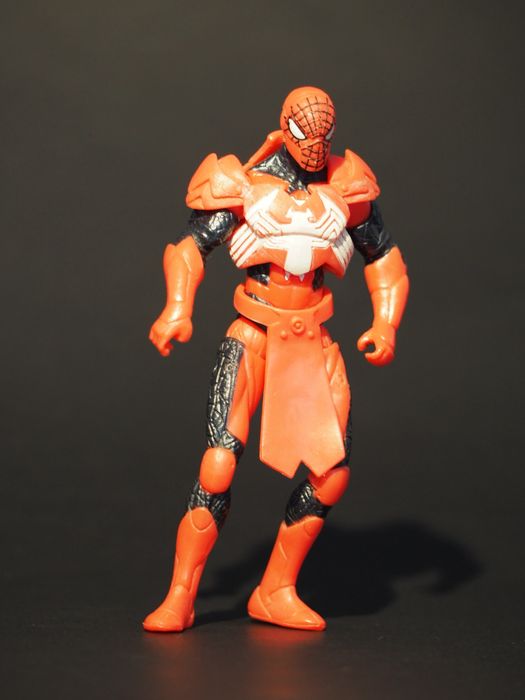 Figurka Stealth Ninja Spiderman Marvel Red 2009 Spider-Man Foes Toy