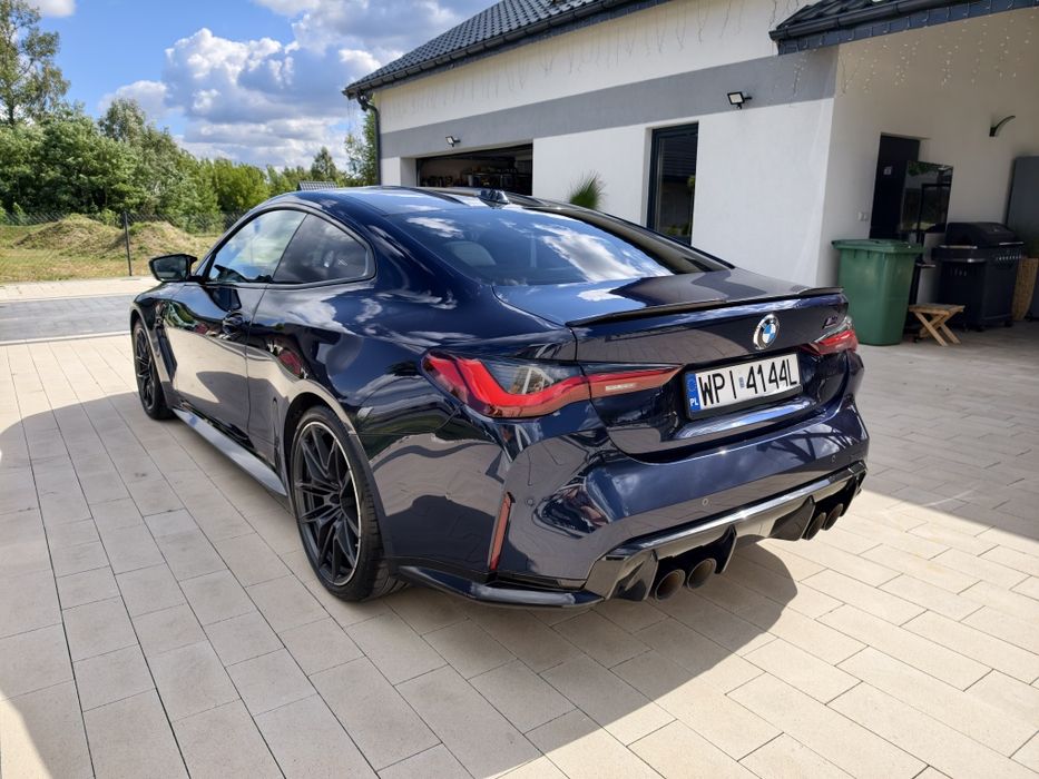 Bmw M4 competition xDrive 2024r. CESJA LEASINGU folia PPF przedłużona gwarancja 5lat lub 100tys km