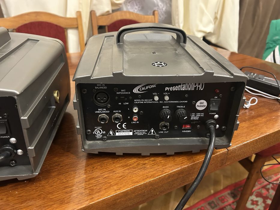 Активні колонки акустика Califone PA 300