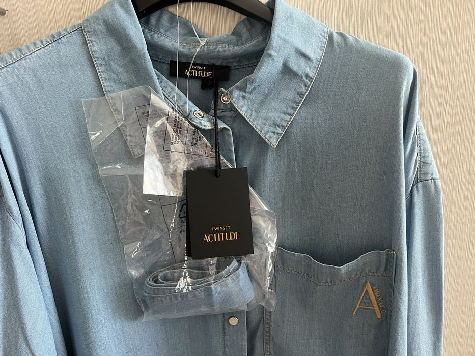 Сукня оверсайз джинс-денім (Італія). Бренд ACTITUDE TWINSET