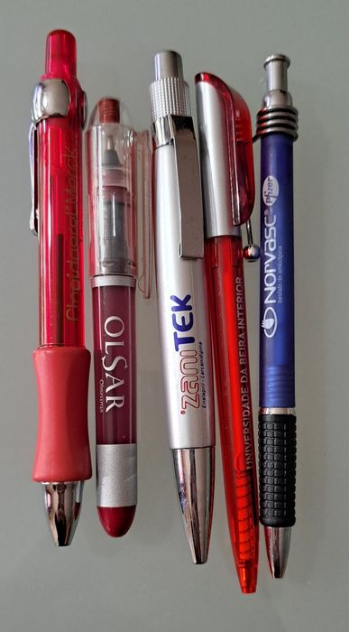 103 Canetas com publicidade - coleccionador