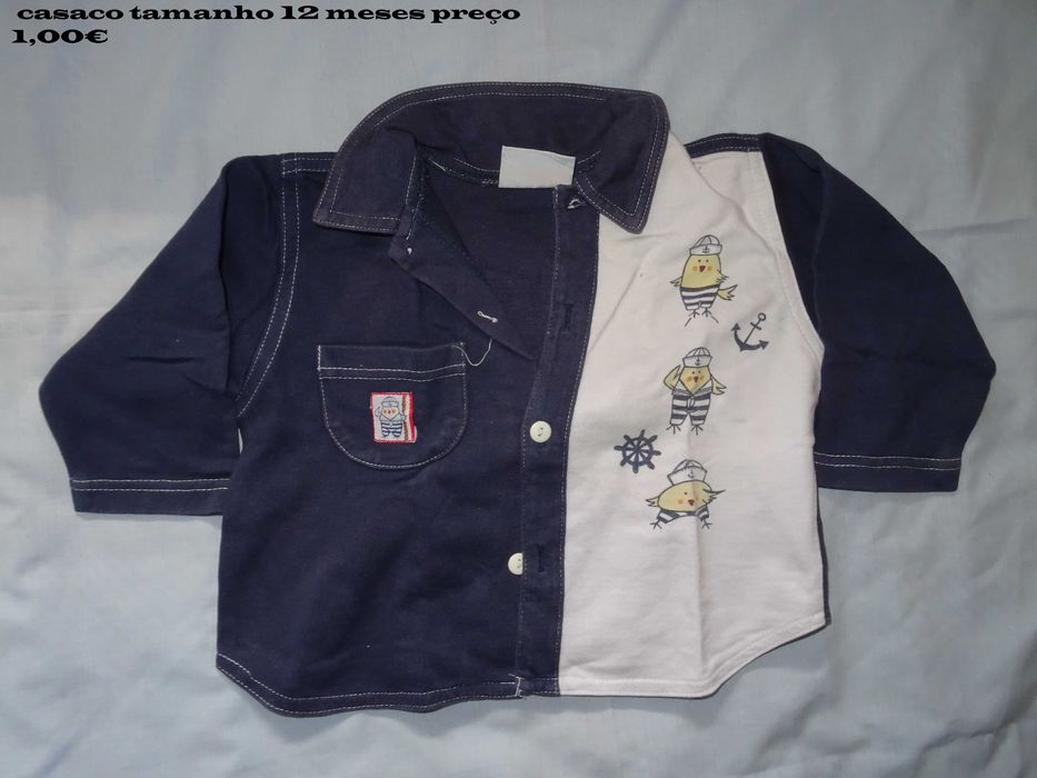 camisolas criança de 6 a 12 meses e 4 a 6 anos outono/inverno