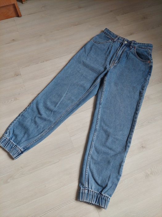 Джинсы джоггеры женские