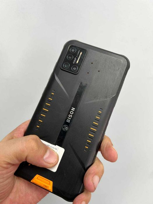 Захищений смартфон UMIDIGI Bison 6/128 GB Black / Ударостійкий IP68