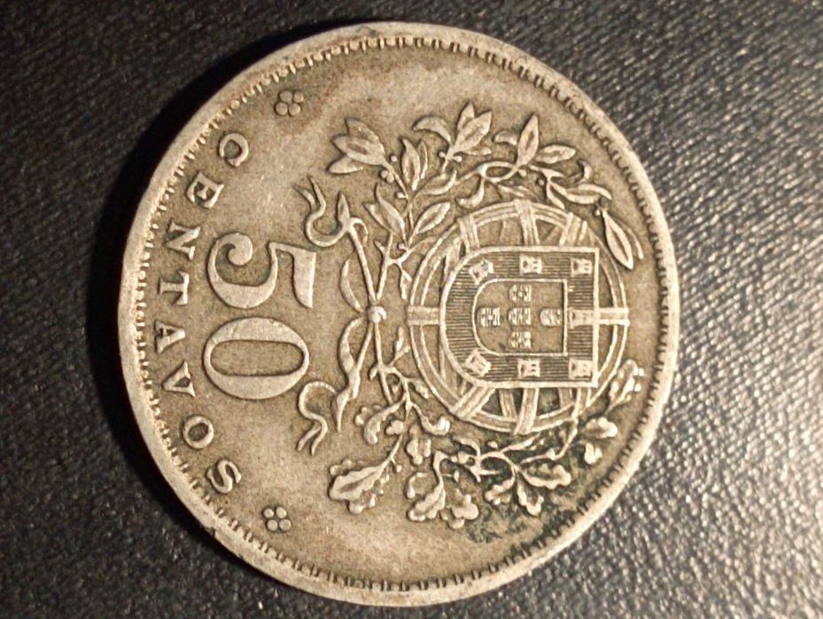 3 moedas de 50  centavos  - Portugal - 1959; 1958; 1957 - Soberbas