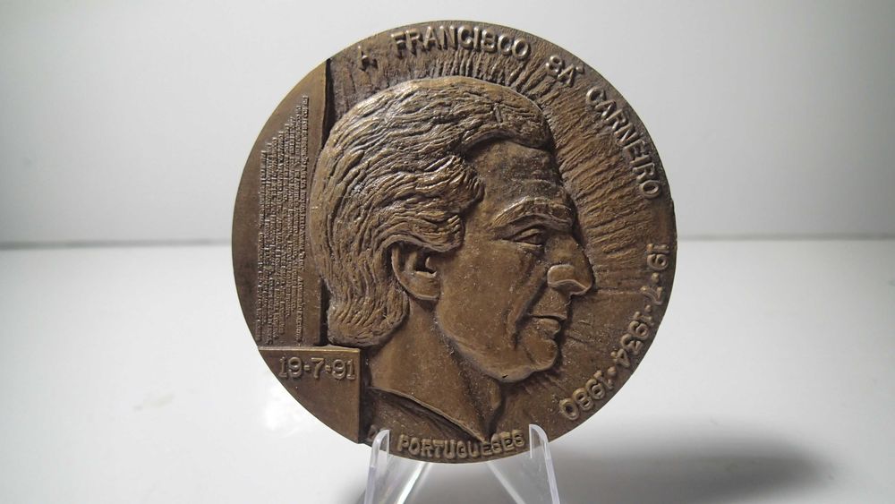 Medalha em Bronze Dr Sá Carneiro