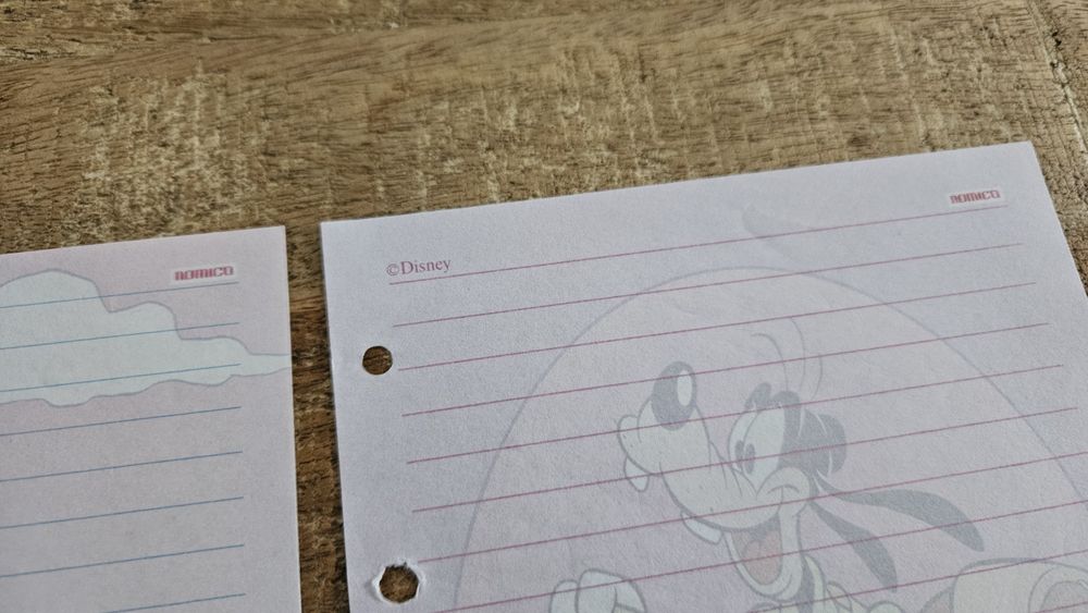 3 x karteczka do segregatora Goofy nomico Disney