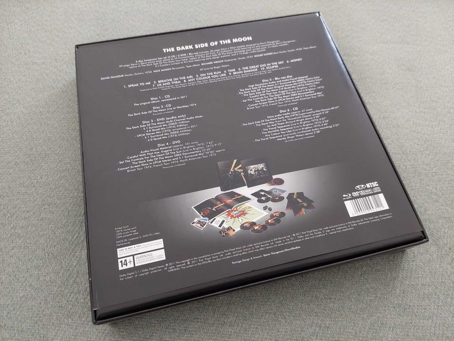 Box Pink Floyd - Dark Side Of The Moon Immersion Limited Edition