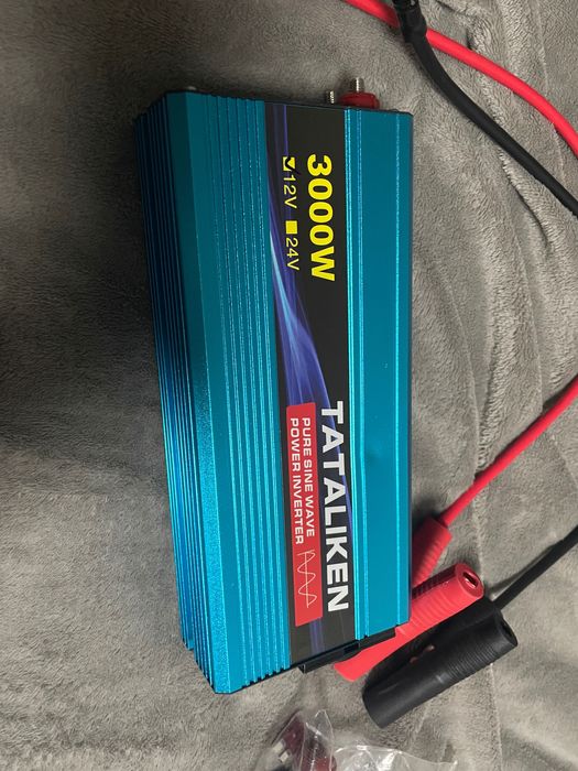Инвертор 12-220V чистый синус 3000W