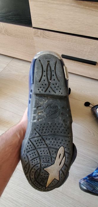 Мотоботи Alpinestars Supertech (розмір 43) під ремонт / відновлення