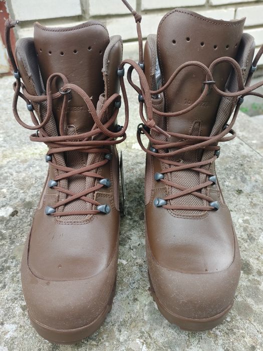 Берцы Haix Boots Combat High Lability Male Brown 10 W 45