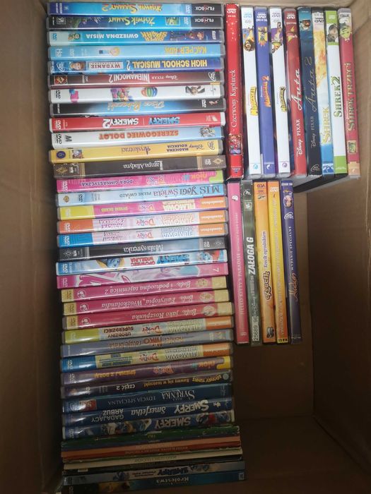 Bajki - Filmy - Animacje - Na Sztuki - Od 5zł/szt - Możliwa Wymiana