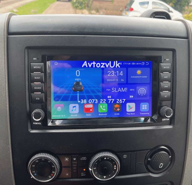 Магнитола Mercedes Sprinter Vito w903 w906 w907 w639 w169 W913 Crafter