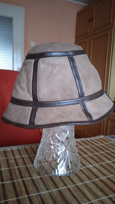 Czapka zimowa z naturalnej skóry.