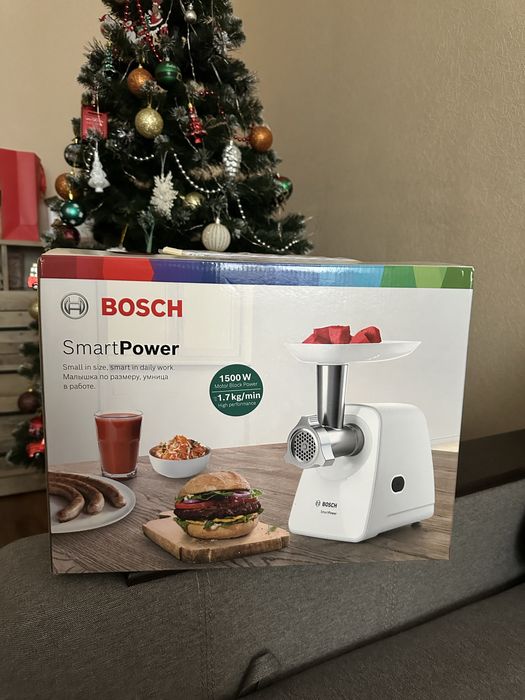 М'ясорубка BOSCH MFW2517W Нова