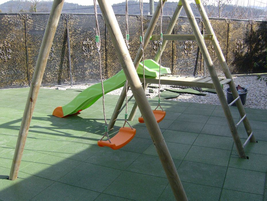 Pavimento de borracha - Placa de Borracha - Piso de Borracha