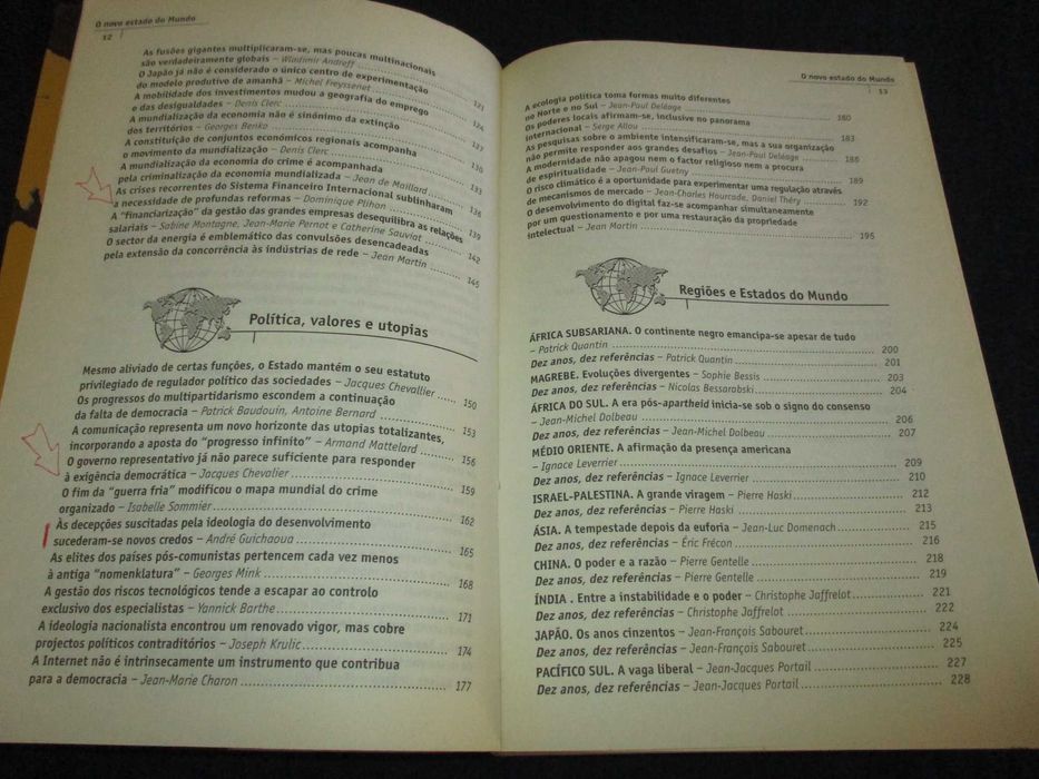 Livro O Novo Estado do Mundo Serge Cordellier