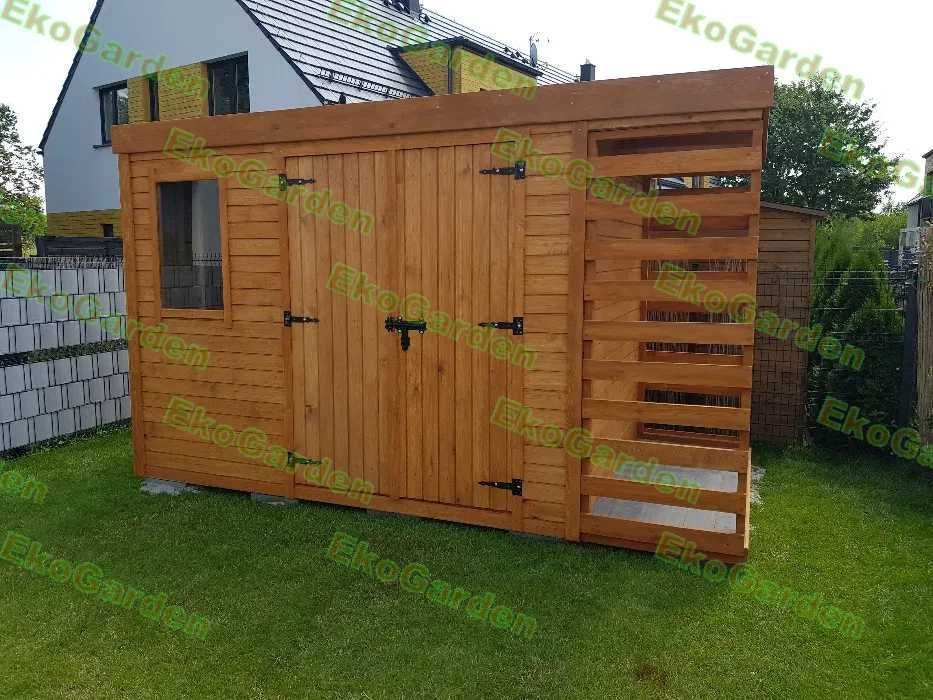 Promocja Nowoczesny domek na narzędzia narzędziowy  drewutnie