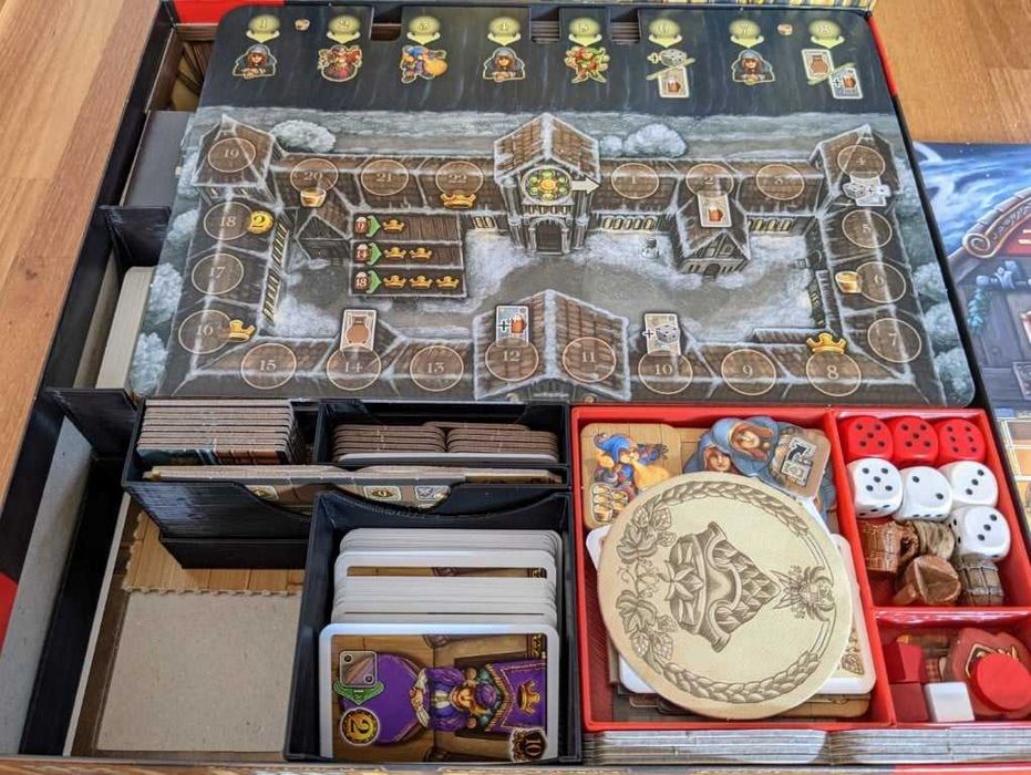 Insert organizer do gry Karczma pod Pękatym Kuflem + Pokoje gościnne