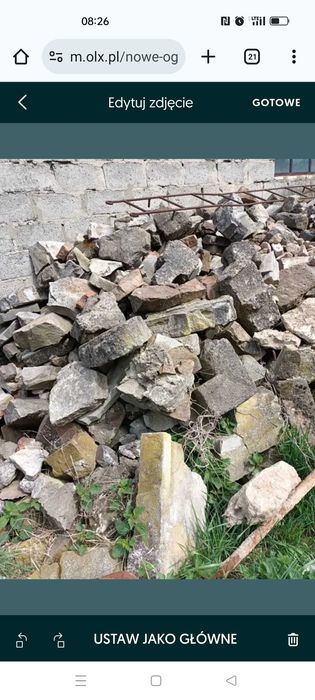 Oddam kamienie za darmo