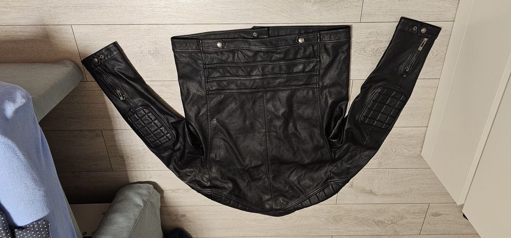 Goodyear męska XXL kurtka skórzana jak NOWA wymiary na foto